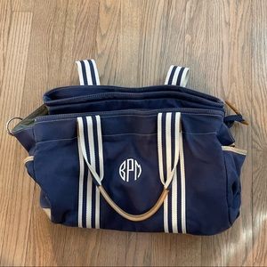 Pottery Barn Kids Navy Blue Diaper Bag